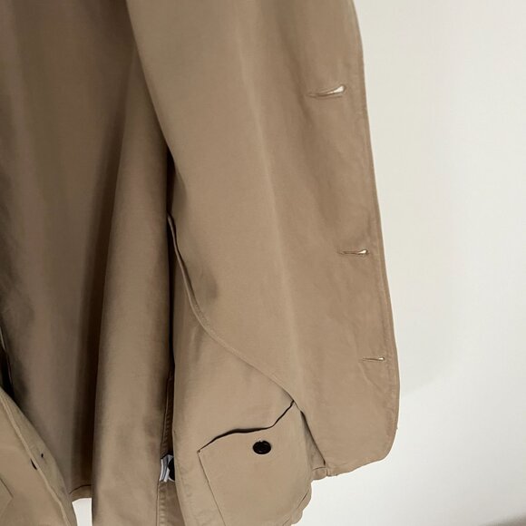 Portugese Blazer Tan Cotton Blazer / Chore Coat Size XL - Picture 3 of 4